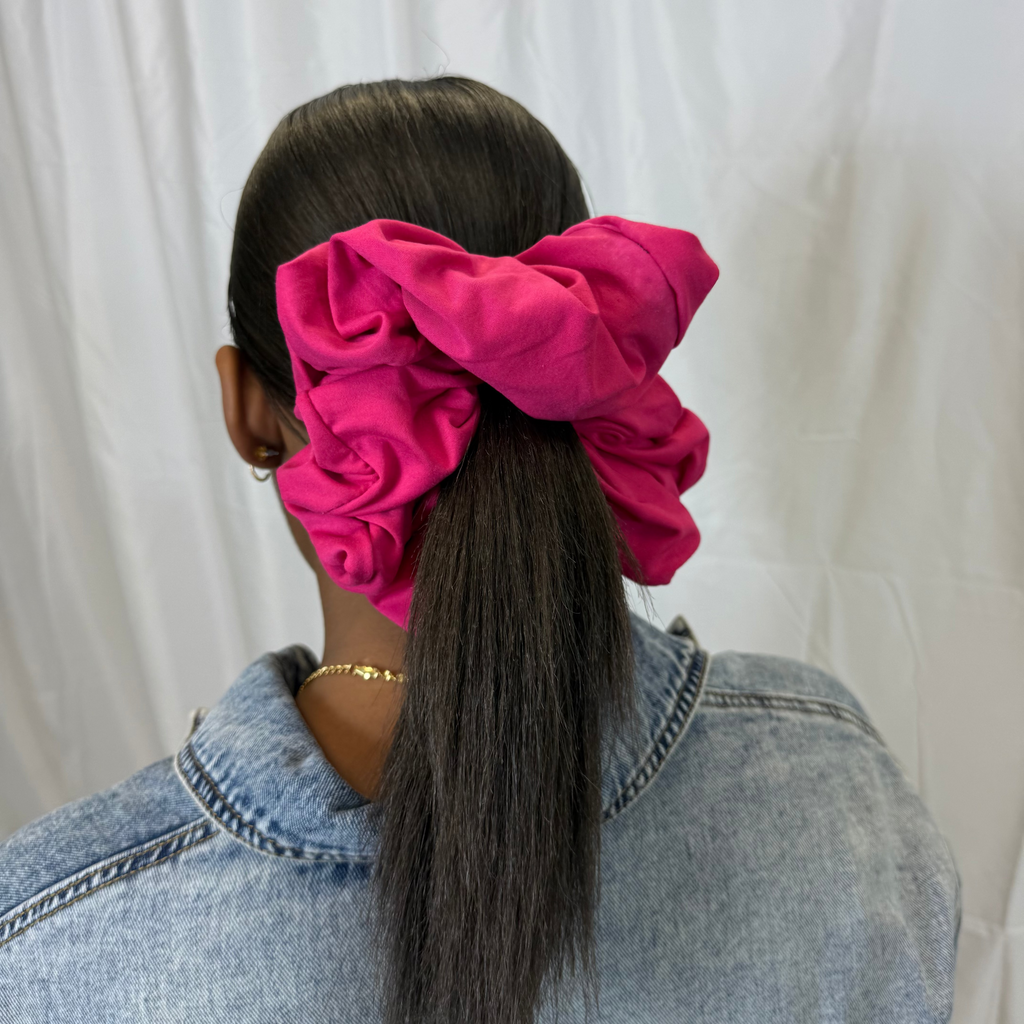 MEGA SCRUNCHIES: PURPLE + PINK