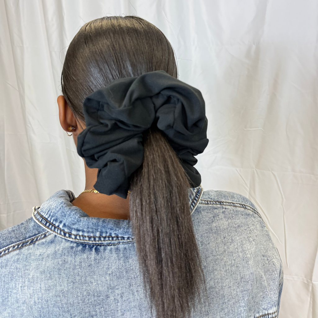 MEGA SCRUNCHIES: BLACK + NAVY